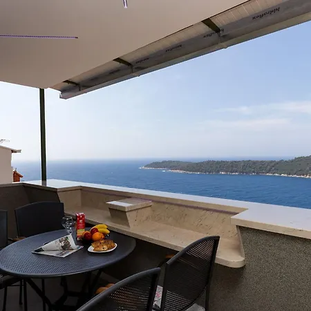 H&d - Two Bedroom With Balcony And Sea View دوبروفينك